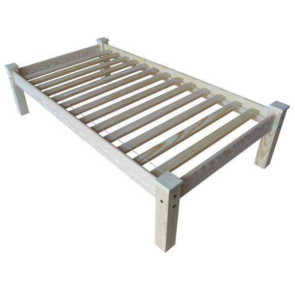 Red Barrel Studio® Anaaya Solid Wood Bed Frame Wayfair